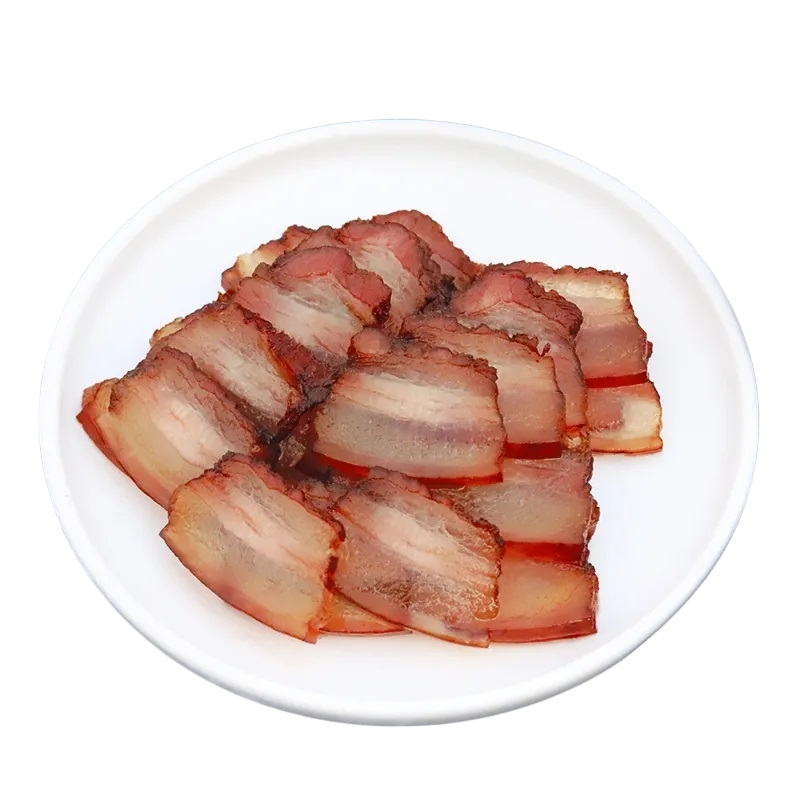 【古法调味】农家跑山黑土猪酱油肉（偏肥）